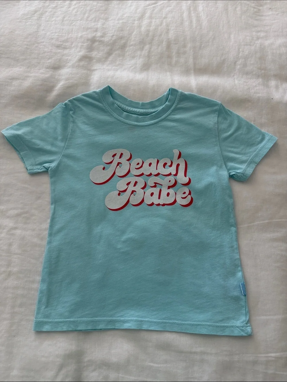Feather 4 Arrow Cotton 3 pc Set - Aqua 2 Tees & Striped Shorts sz 6 and 5
